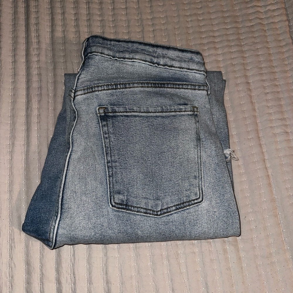 Size 12 Old navy jeans- extra high-rise sky-hi wide leg
